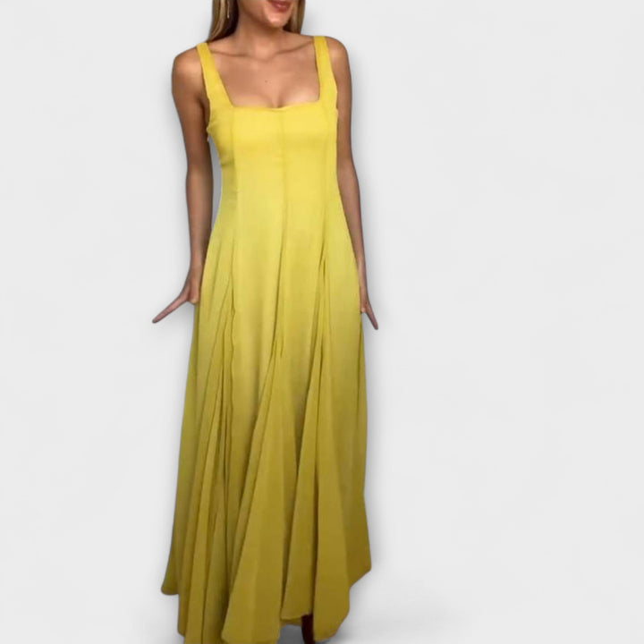 Lilith - Šaty s čtvercovým výstřihem