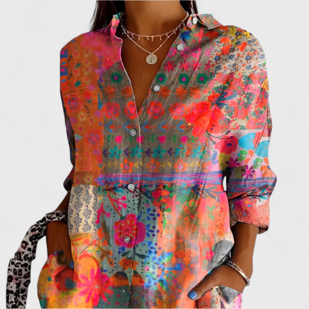 Alice - Košile s Květinovým Vzorem