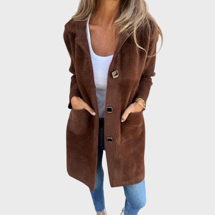 Karolína | Elegantní, hrubý kabát