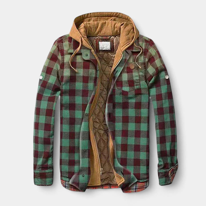 Thomas – Stylová patchworková bunda pro sebevědomé muže