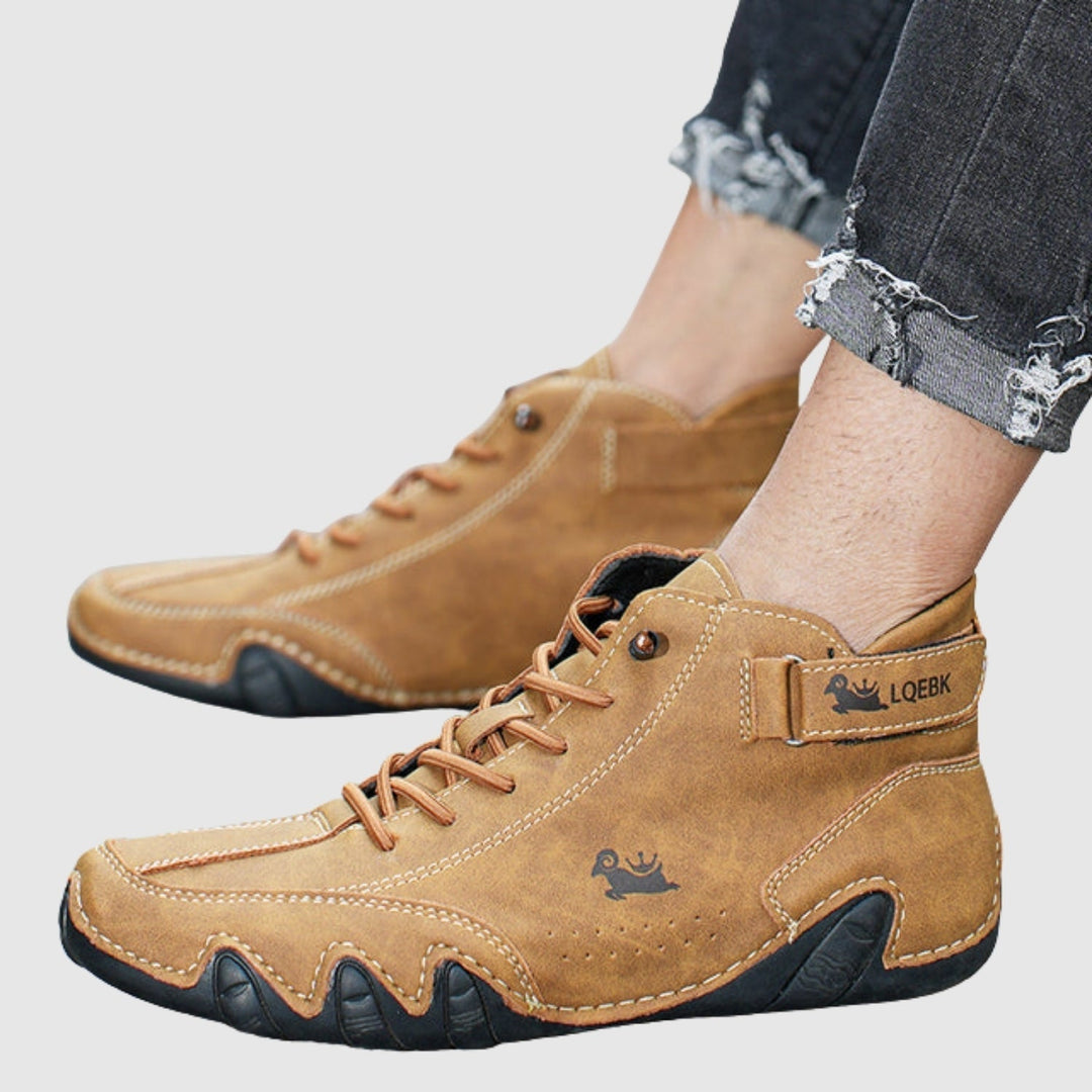 Libuše – Ultra pohodlné protiskluzové boty z pravé kůže