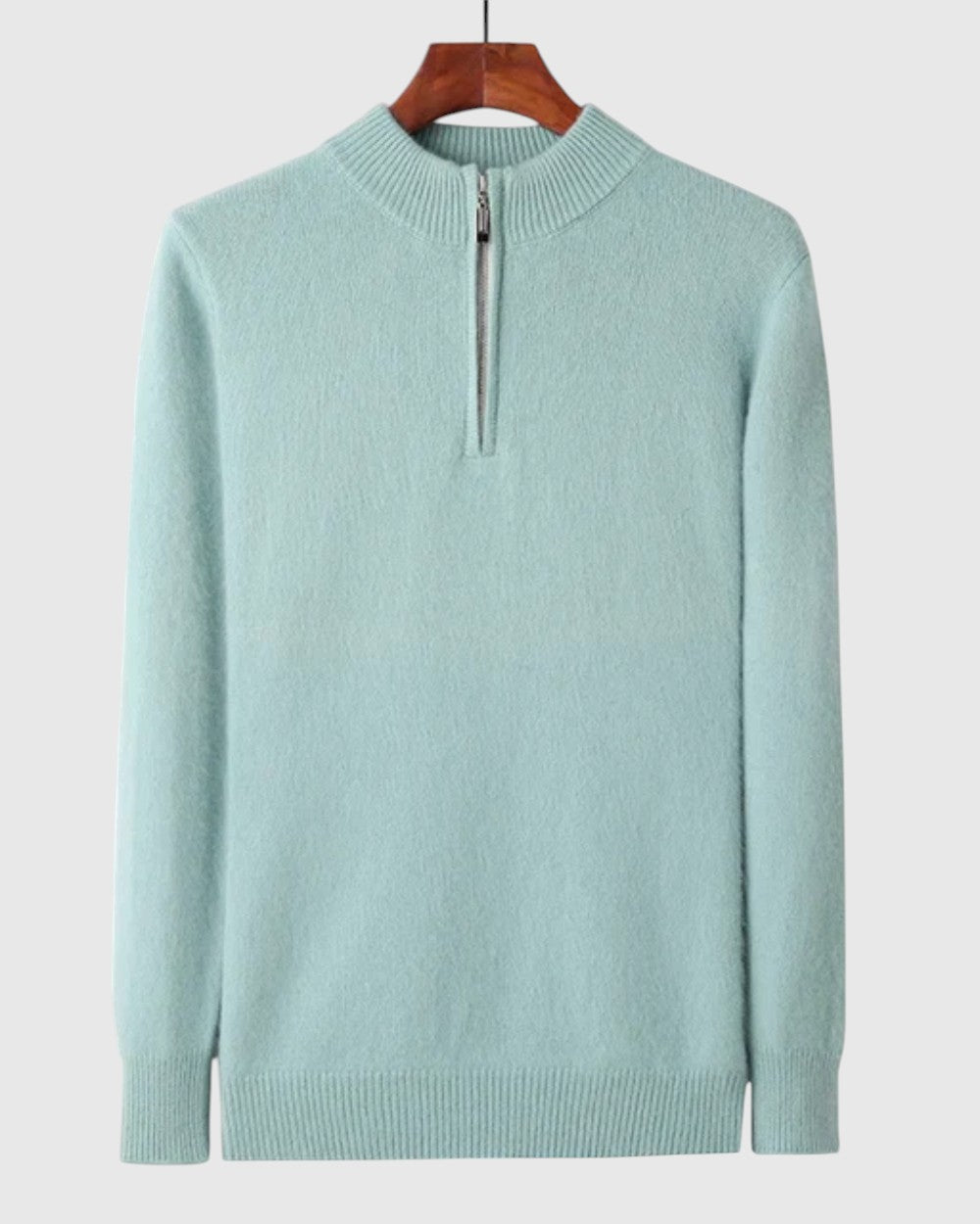 Libuše- Kardigan z kašmíru Genève se zipem