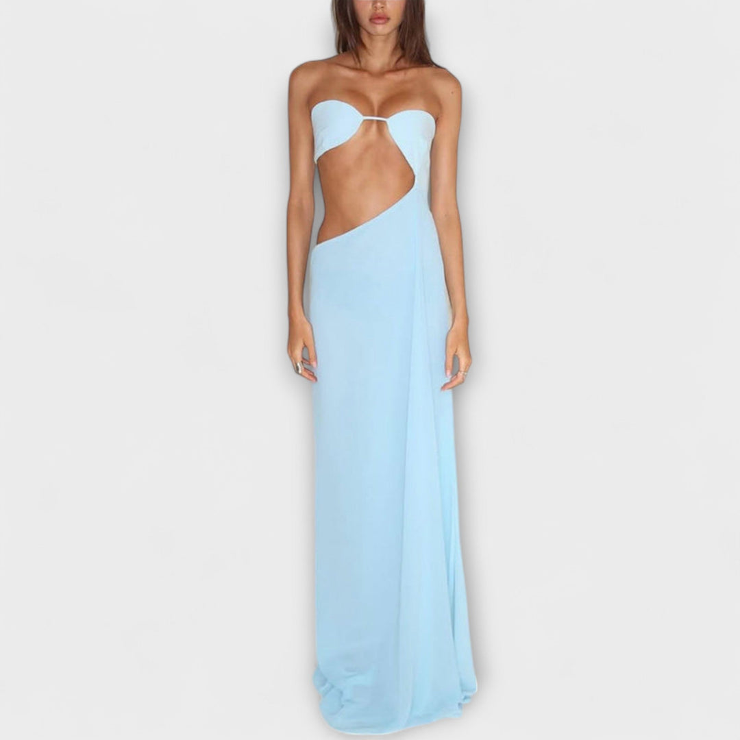 Isabella - Svůdné večerní šaty bez zad