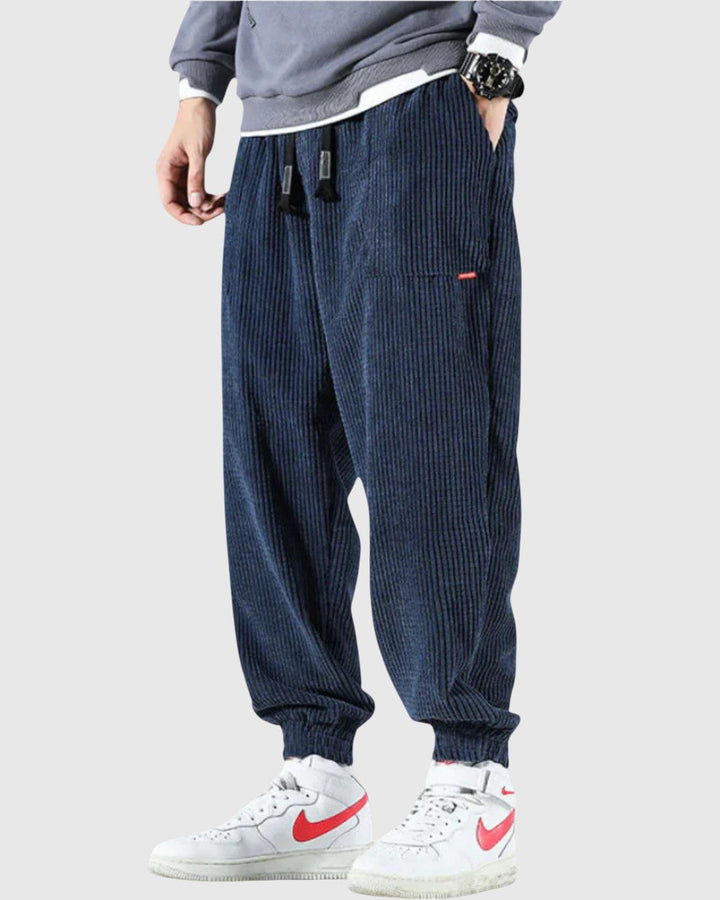 Libuše- Kalhoty z manšestru Alloro