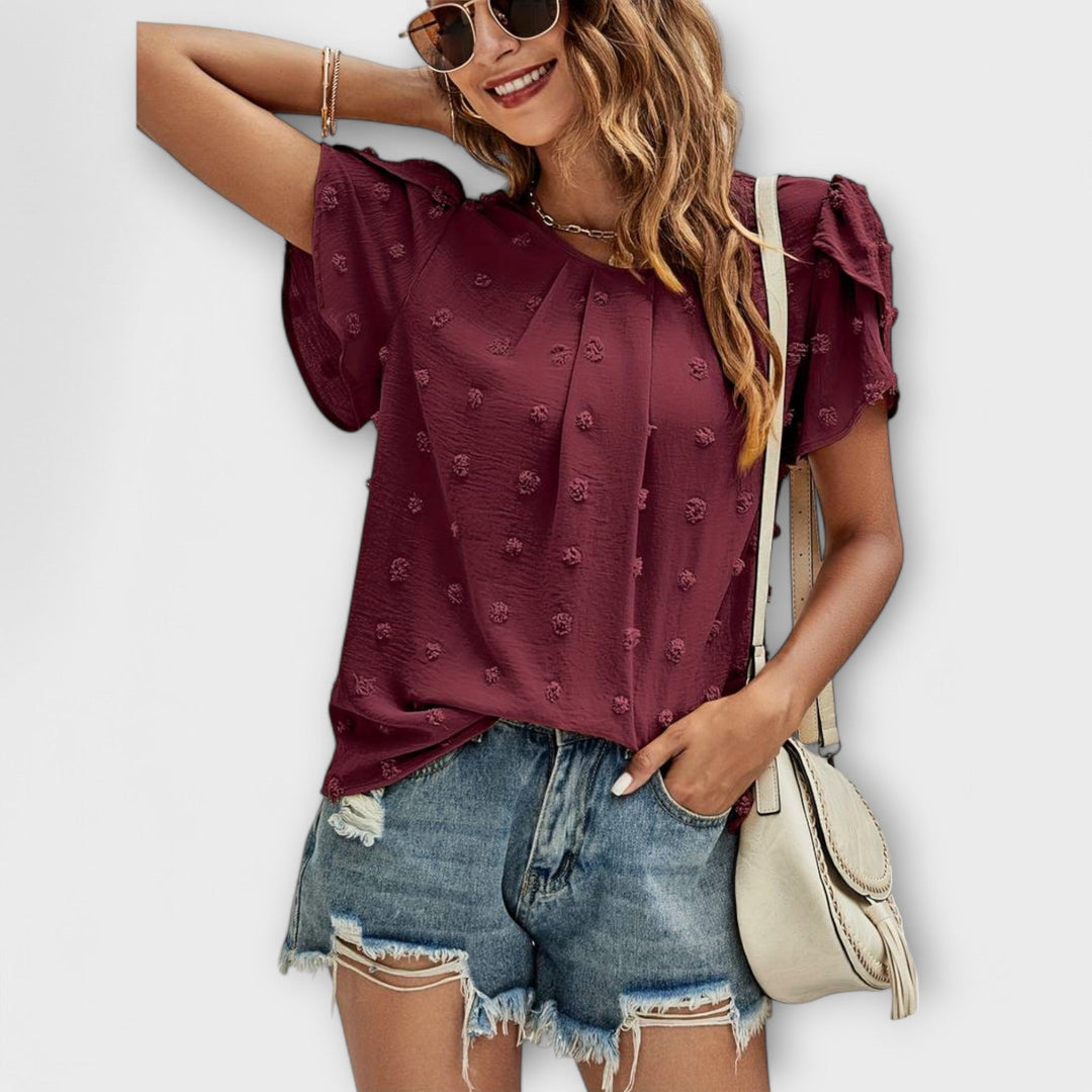 Charlotte - Dokonalá blůza s puntíky